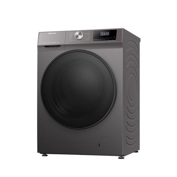 Hisense 10kg Inverter Front Load Washer/Dryer 10KG / 6KG Silver - HISWM 1043BT-WD3Q