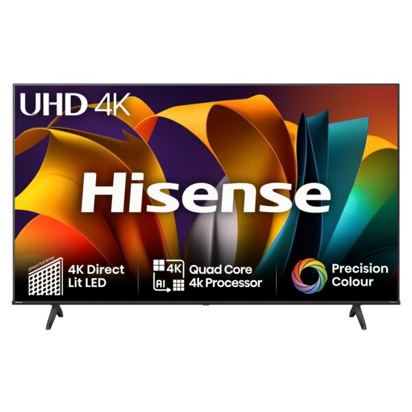 Hisense 55 Inches 4K UHD Bluetooth Smart TV (2024) - HISTV 55 A6N